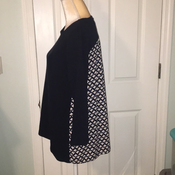 LOFT Navy Blue Top - Picture 5 of 8